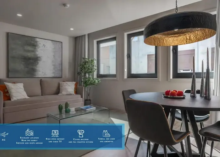 Luxury Apartment, Downtown Near Metro Lejlighed *